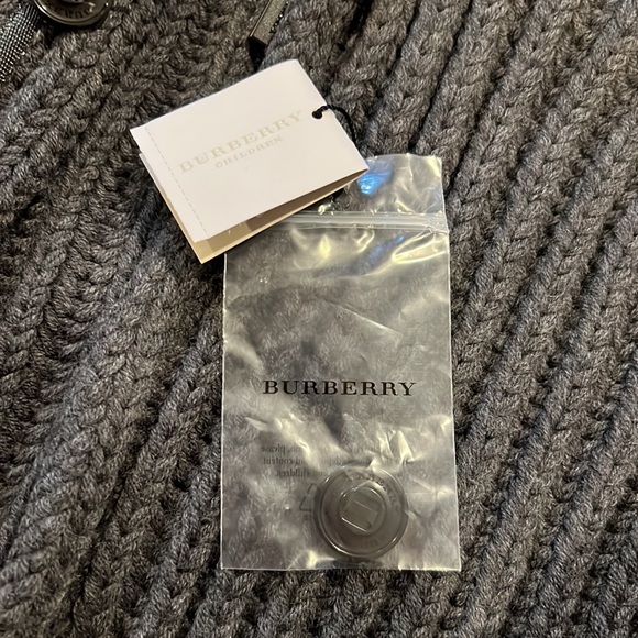 Burberry London Childrens sweater coat, thick warm brand new with tags size 10 - Picture 2 of 7